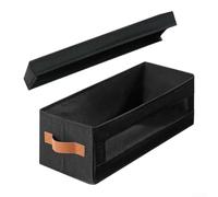 CD Storage Box 148 Discs Visible Window Stackable Oxford Fabric CD Case Holder 148 Capacity Foldable Stackable CD Organizer Box with Clear Front Window Large CD Storage Box 40cm Holds 148 Jewel Cases