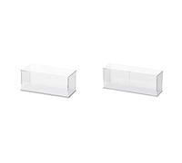 CD Storage Box, Album Display Case, Transparent Acrylic Toy Cabinet, Car Model with Door, Doll Showcase(500x150x200mm)
