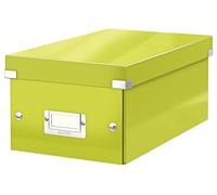 CD Storage Box Leitz Wow Click and Store Laminated Poly Case Choice of colour