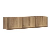 CD Wall Shelf Baby and Kids Room Wall Storage Cabinet Engineered Wood vidaXL