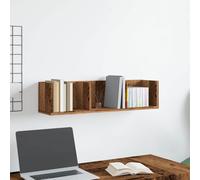 CD Wall Shelf Living Room Wall Rack Media Storage Cabinet Engineered Wood vidaXL