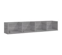 CD Wall Shelf Living Room Wall Rack Storage Cabinet Engineered Wood vidaXL