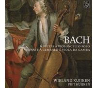 CD - Wieland Kuijken; Piet Kuijken-J.S. Bach: 6 Suites A Violoncello Solo & Sonate A Cembalo E Viola Gamba (1 CD)