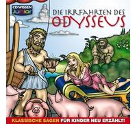 CD WISSEN Junior - Klassische Sagen für Kinder neu erzählt - Die Irrfahrten des Odysseus, 1 CD