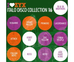 CD ZYX Italo Disco Collection 16 by Various Artists 3CDs