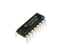 CD4015BE CD4015 CMOS Integrated Circuit - Two 4 Bit Shift Registers - Bag of 10 Units