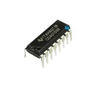 CD4015BE CD4015 CMOS Integrated Circuit - Two 4 Bit Shift Registers - Bag of 2