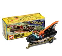 CORGI TOYS 107 1/46 BAT BOAT WITH BATMAN AND ROBIN (REISSUE) CD54321062