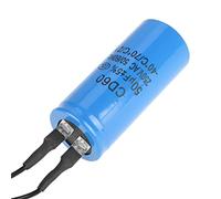 CD60 Run Capacitor AC 50uF 50/60Hz with Wire Lead, Capacitor for Motor Air Compressor & Single-Phase Motors