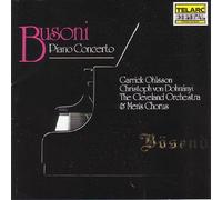 CD80207 Garrick Ohlsson Busoni: Piano Concerto CD CD80207 NEW