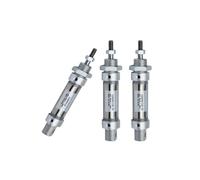 CD85N Mini Air Pneumatic Cylinder Stainless Steel Double Acting CD85N10/16/20/25-15X30X40X60X75X80X100-C(Stroke 25mm,Bore 25mm)