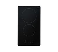 CDA 2 Zone 30cm Ceramic Hob - Black
