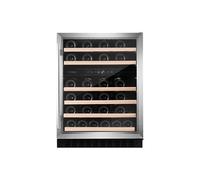 CDA 46 Bottle Cpactity Dual Zone Freestanding 60cm Under Counter Wine Cooler - Stainless Steel