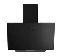 CDA 60cm Angled Chimney Cooker Hood - Black