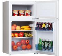 CDA Amica FD1714/1 Compact 84cm High Fridge with Ice Box - White - E Rated