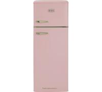 CDA Betty Tea Rose 144cm 80/20 Small Fridge Freezer - Tea Rose - D Rated