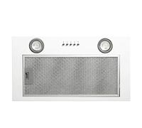 CDA White & Silver 3 Speed Canopy Extractor with Push Button Contr