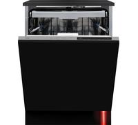 CDA CDI6210 Fully Integrated Full Size Dishwasher - Stainless Steel Control Panel with Fixed Door Hinge Kit - E Rated, Stainless Steel