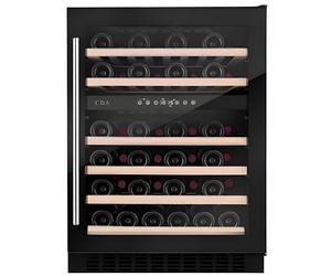 CDA CFWC604BL - Black 46 Bottle Capacity Wine Cooler - G energy