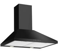 CDA ECH73BL 70cm Chimney Cooker Hood
