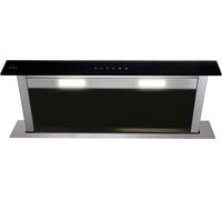 CDA Black & Steel 900mm 3 Speed Down Draft Extractor EDD92BL