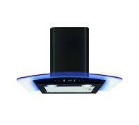 CDA EKP60BL 60cm Chimney Cooker Hood D