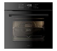 CDA Electric Touch Control Single Oven with Pyrolytic Cleaning - Black