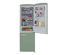 CDA FLORENCE MEADOW - Green Freestanding 60/40 Frost Free Fridge Freezer