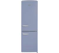 CDA Florence Sea Holly 199cm 60/40 Frost Free Fridge Freezer - Sea Holly - D Rated, Blue