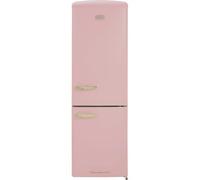 CDA Florence Tea Rose 199cm 60/40 Frost Free Fridge Freezer - Tea Rose - D Rated