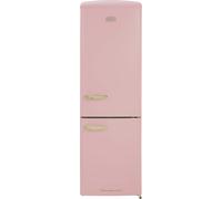 CDA Florence Tea Rose 199cm 60/40 Frost Free Fridge Freezer - Tea Rose - D Rated, Pink