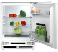 CDA FW224/1 Integrated Undercounter Fridge - Fixed Hinge, White