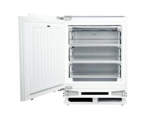CDA FW284 60cm Integrated Under Counter Freezer, White