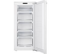 CDA FW582/3 Integrated 122cm Upright Freezer with Fixed Door Hinge Kit White