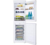 CDA FW653 177cm 50/50 Integrated Frost Free Fridge Freezer with Sliding Door Hinge - White - E Rated, White