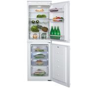 CDA FW852/5 Static Integrated Fridge Freezer, Sliding Hinge, 50/50, E Rated, Freestanding, 1195568 E