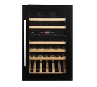CDA FWV902BL Integrated wine cooler, Dual temperature zones,