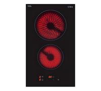 CDA HC3621FR 30cm 2 Zone Domino Ceramic Hob