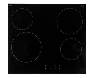 CDA HC6621FR 58cm 4 Zone Ceramic Hob