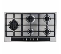 CDA HG9351SS - Stainless steel 5 Zone Gas Hob