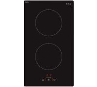 CDA HN3621FR 2 zone induction domino hob, Front touch control, 9 power levels