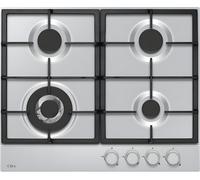 CDA HPG6200SS - Stainless Steel 60cm 4 Burner Gas Hob - 2.8kW Wok Burner