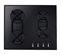 CDA HVG621BL - Black 4 Zone Gas Hob