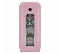 Retro freestanding drinks cooler with built in wireless phone charger - Tea Rose 5055833408139