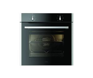 CDA SL100SS Built-In Fan Oven, 77L Single Rotary Control, Stainless Steel
