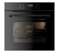 CDA SL550BL Built-in Pyrolytic Single Electric Oven - 13 Function - Black