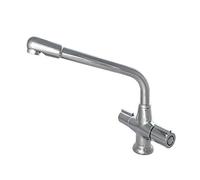 CDA TC20 Standard Quarter Turn Monobloc kitchen tap in Chrome