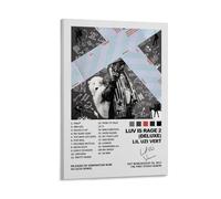 CDAXHOZ Lil Uzi Vert Poster Wall Hotel Art Decoration Painting Living Room Decoration Bedroom Painting Bathroom Bar Counter Poster 08x12inch(20x30cm) Frame-style