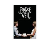 CDAXHOZ Pierce The Veil Poster Wall Hotel Art Decoration Painting Living Room Decoration Bedroom Painting Bathroom Bar Counter Poster 12x18inch(30x45cm) Unframe-style