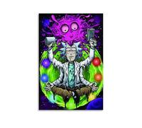 CDAXHOZ Rick And The Morty Poster Wall Hotel Art Decoration Painting Living Room Decoration Bedroom Painting Bathroom Bar Counter Poster 16x24inch(40x60cm) Unframe-style